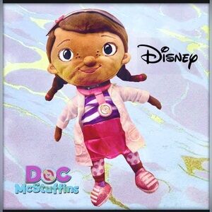 Disney Doc McStuffins Plush Toy - Brown and Pink